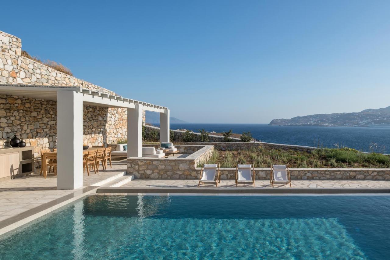 Mykonos Esti Luxury Villas Agios Ioannis Diakoftis Exterior foto