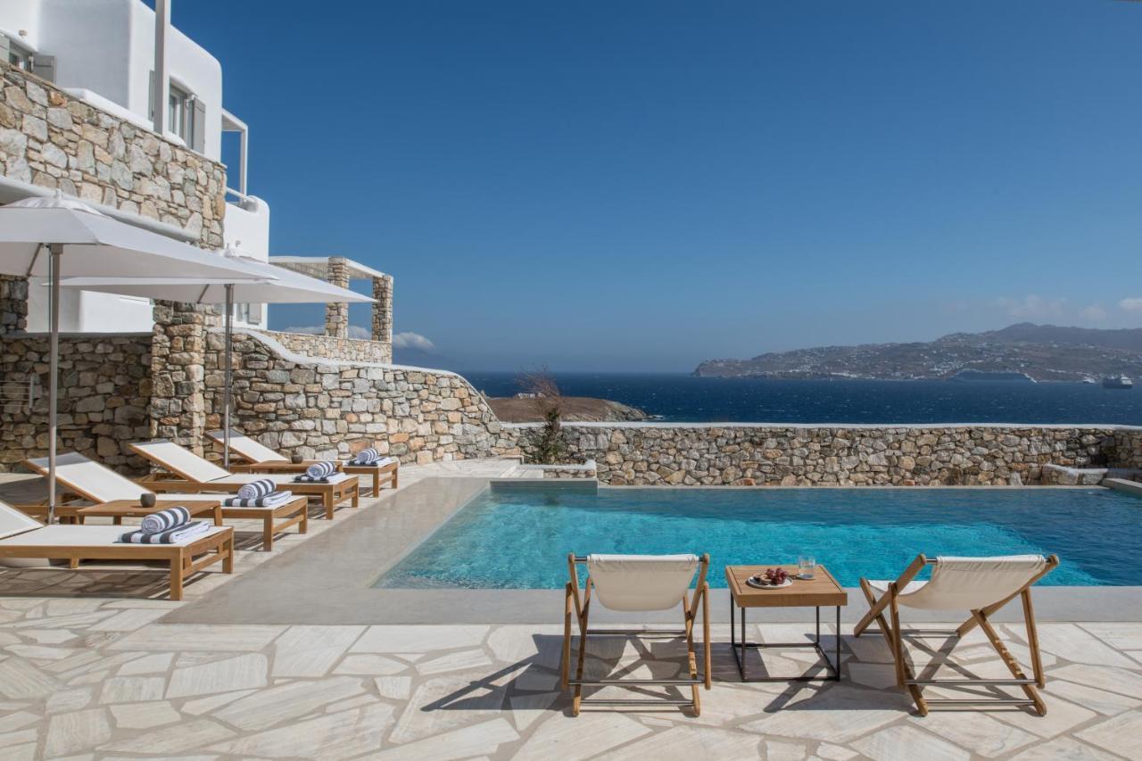Mykonos Esti Luxury Villas Agios Ioannis Diakoftis Exterior foto